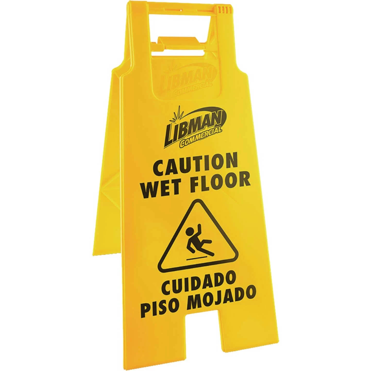 Libman 2-Sided Caution Wet Floor Sign 1 Libman 2-Sided Caution Wet Floor Sign