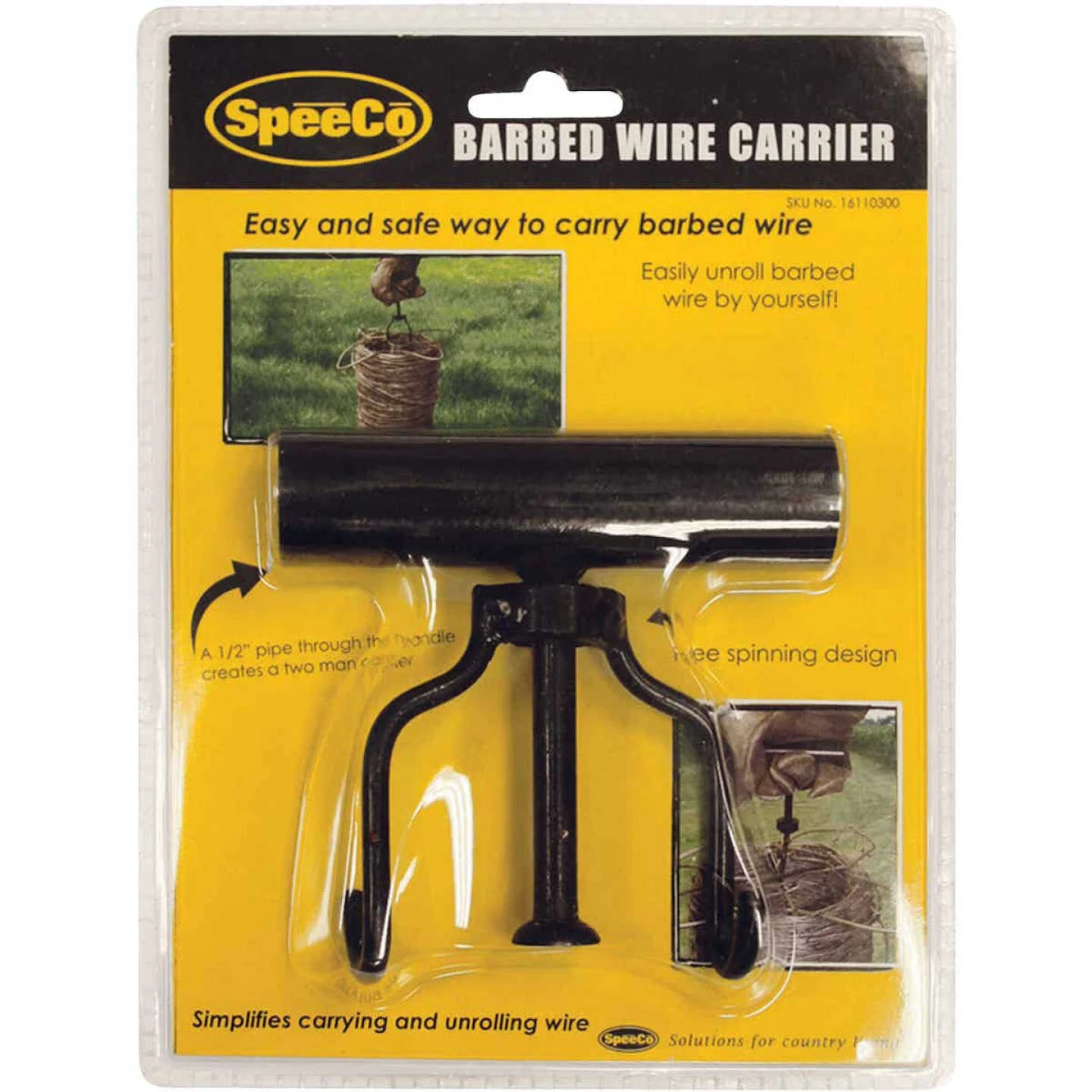 Speeco Steel Barbed Wire Carrier 1 Speeco Steel Barbed Wire Carrier