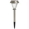 Outdoor Expressions Stainless Steel 3 Lumens Solar Path Light