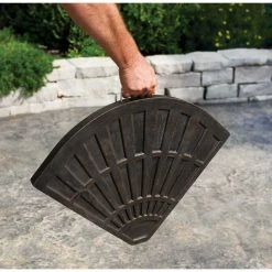 Outdoor Expressions 19 In. Offset Bronze Resin Umbrella Base -furniture shop ItemImage 821772 q5xcsh c0oxag det214